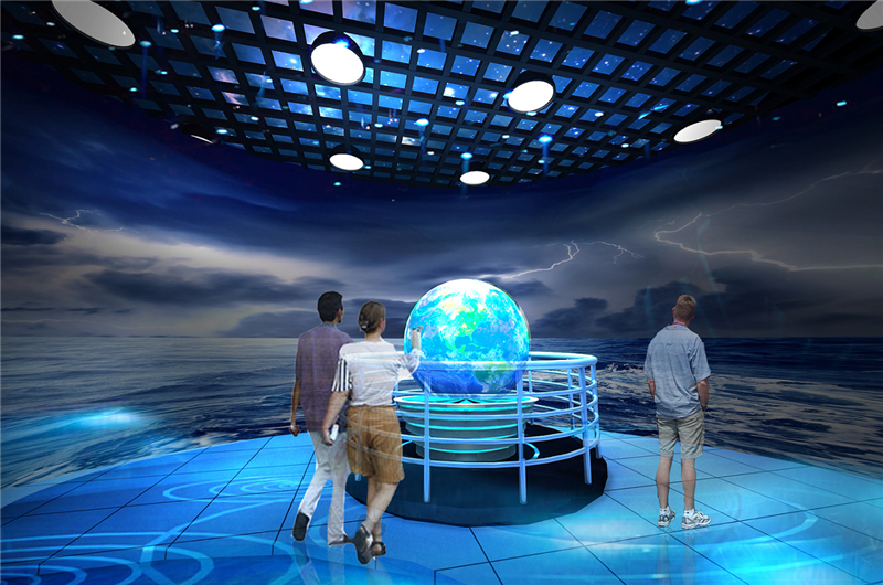 广州会展中心数字化展厅已经普及